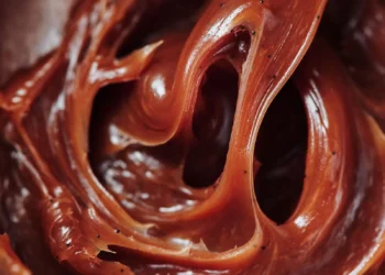 Doce de leite cremoso em pote de vidro (imagem ilustrativa)